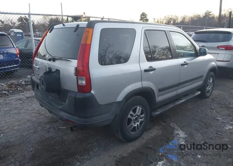 2004 Honda Cr-V Ex из США, поврежденный, VIN SHSRD78884U248673